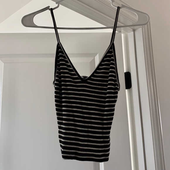 Striped Brandy Melville Tank Top - Picture 1 of 3